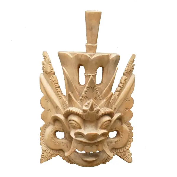 Product image 1 of the product “Balinese mask made from wood, about 20cm height ”
